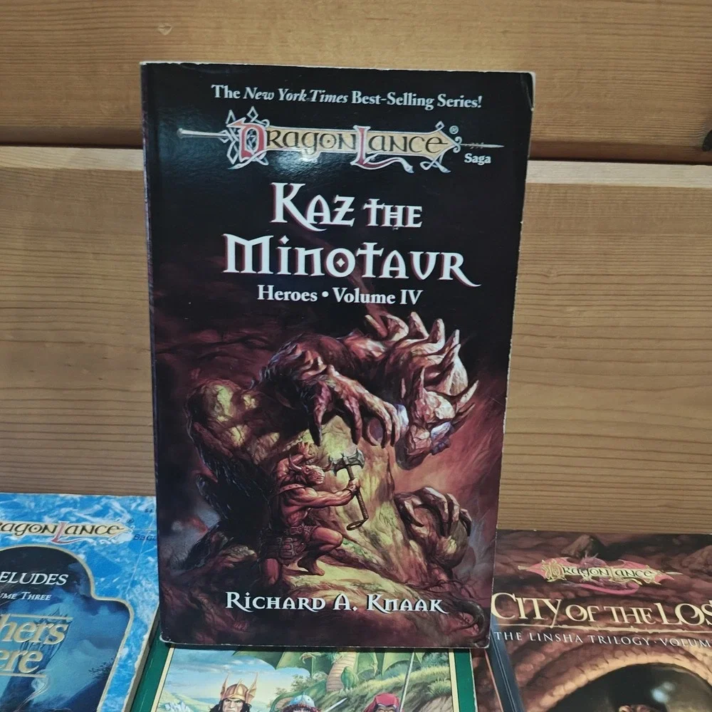Lot of 10 Dragon Lance books Heroes Eleven Nations Linsha Kaz Huma Dargonesti